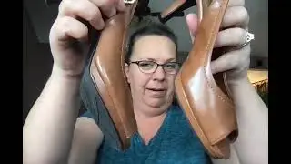 Thrifted shoes I'm listing today.