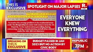 Indore Water Crisis Ignored Since 2022 | Republic Exposes Civic Body's 3-Year Delay Note
