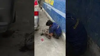 Toyota Innova rear brake liner clean and general servicing company spare parts famous motors Hyd