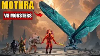 Mothra vs Every Giant Monster Ever | Size Comparison 2025