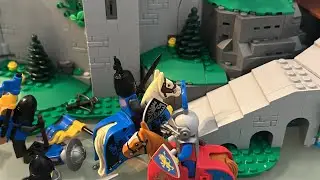 EPIC LEGO Castle Siege Medieval Stop-motion JRT Productions