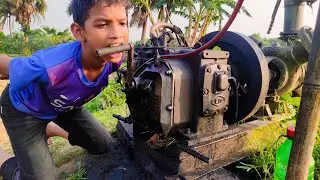 19 hp China salo machine start full process video by startup chalo machine video.