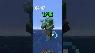 I speedrun the best weapon in Minecraft! #challenge #minecraft #speedrun