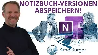 Notizbuch EXPORTIEREN und WEITERGEBEN! | Arno Burger | OneNote Quicktipp #20
