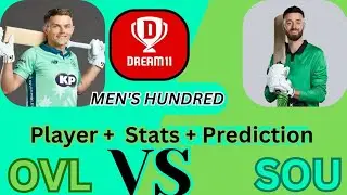 #OVL VS SOU #Player prediction #Match Prediction #shortvideo #fantasy