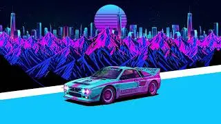 90 BPM Cosmic Synthwave Beats: Blinded by the Stars