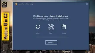 C# Windows form Template Design