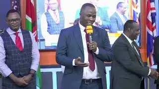 UK ambassadors to Kenya gives 50k,a goat to Bishop Ben Kiengei