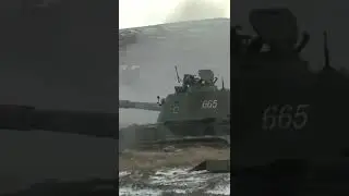Artillery and Tank Training Getting Ready for Combat