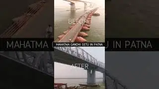 #Mahatma Gandhi Setu Bridge #Longest bridge #patna Mahatma Gandhi setu #Ganga river &hearts;️