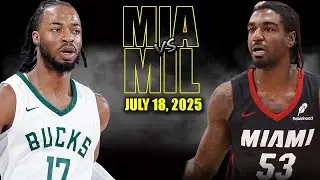 Miami Heat vs Milwaukee Bucks Full Game Highlights - July 17, 2025  | NBA Summer League