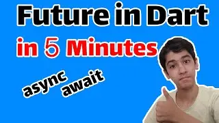 how to use Future in dart | async , await , future in dart