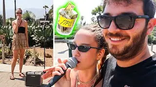 SOKAKTA ŞARKI SÖYLERSEN 100 DOLAR KAZANIRSIN! / LOS ANGELES