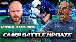 Who’s Winning the Depth Chart Battles? Penn State Practice Update #3