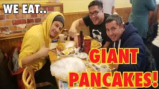Giant Pancakes - Breakfast at Country Pancake House