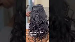#hair #wedding #wavyhair #curls #softhair #pearl #lovehair
