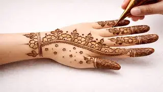 Latest Beautiful Stylish Mehndi Design | Anisha Mehndi Magic