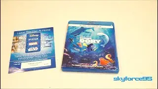 Finding Dory Bluray, DVD, Digital Copy Disney Movie Insiders Unboxing
