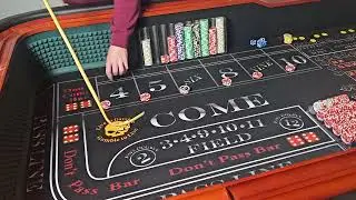 Boxbuilder Strategy on a Choppy $15 Craps Table-- inspired by Holy Rollr
