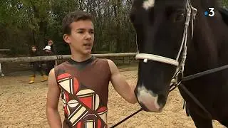 Un concours de voltige &agrave; Vendargues dans l'H&eacute;rault