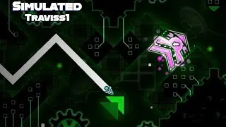 [Geometry Dash] Simulated (Medium Demon) by Traviss1 | Verification Video