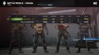 Call of Duty&reg;_ WARZONE ON-LINE JOGANDO SOLO VS EQUIPE