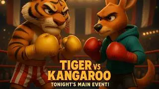 Kangaroo vs Tiger: The Fight of the Century