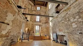 Lulworth Castle, East Lulworth, near Wool, Dorset, Southern England, Great Britain - October 2023