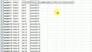 how to apply Vlookup in excel