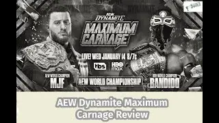 AEW Dynamite Maximum Carnage 14 Jan 2026 Review | MJF retains vs Bandido. Thekla pins Statlander.