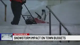 Connecticut city budgets feeling effects of snowstorm