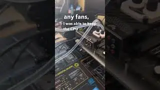 Car Radiator VS CPU #shorts #pc #pcgaming