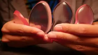 ASMR シリコンパフの音
