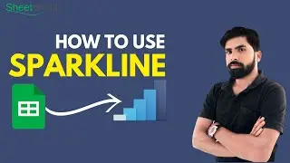 Google Sheets: Sparkline | How to use Sparkline in Google Sheets [Hindi] | Bar Chart #sheetomatic