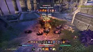Magicka Dragonknight 49k+ (Willpower/Normal Asylum) 3mil dummy - Harrowstorm - bhnunes