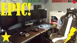 Epic 12 Year Old's Gaming Setup!