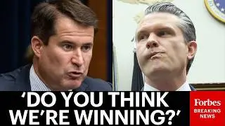 'Does That Sound Like Winning?': Seth Moulton Ruthlessly Grills Hegseth Over The War In Iran