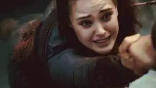 #Cursed #Nimueh #Merlin  Merlin and Nimueh  'You're my father'. Cursed.