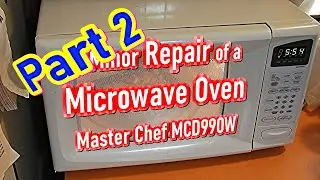 Magic Chef Microwave Repair MCD990W Switch Wiring