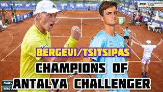 Highlights: Bergevi/Tsitsipas - Kirkin/Agabigun - Antalya Challenger Finals 2023