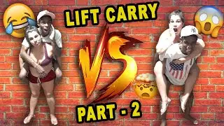Lift and Carry Challenge Shoulder Ride Couples Challenge