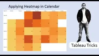 Applying Heat Map in Calendar in Tableau - Tableau Tricks