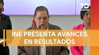 INE presenta avances en los resultados de la elecci&oacute;n al Poder Judicial