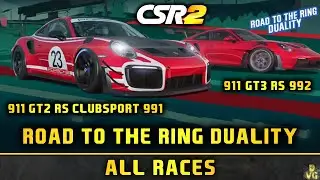 CSR Racing 2 | Road To The Ring Duality Cup: GT2 RS 991 & GT3 RS 992