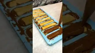 Homemade Candy Bars! #shorts #dessert #candy