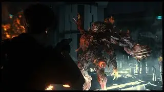 RESIDENT EVIL 2 REMAKE - William Birkin Third Form Boss Fight - Original Soundtrack