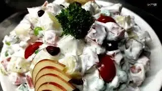 RUSSIAN SALAD | Best Healthy Tasty Salad | Best for all parties | By Chef Ashok