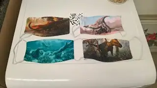 DINOSAUR face mask haul (Redbubble) ✅