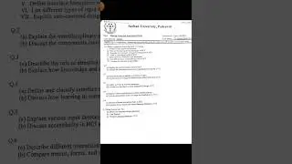 Sarhad University Past Paper | Human Computer Interaction | Code : CS-438 | Fall-2024