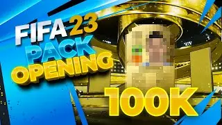 100K PACK WALKOUT!  FIFA 23 PACK OPENING #1